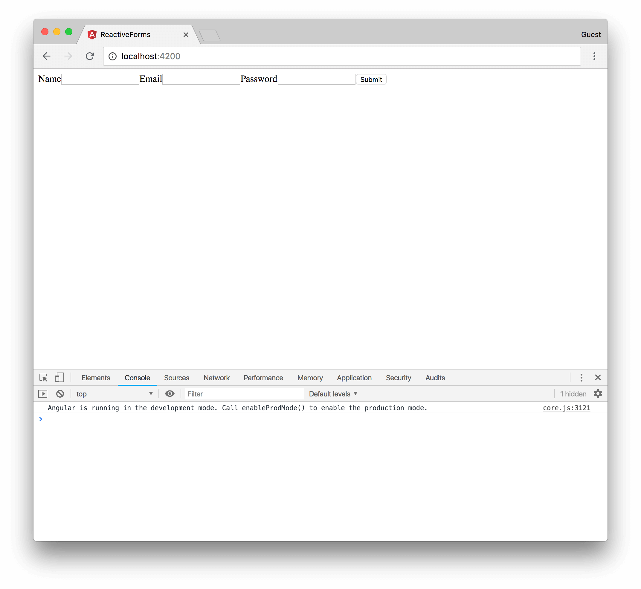 Fix for no formgroup instance